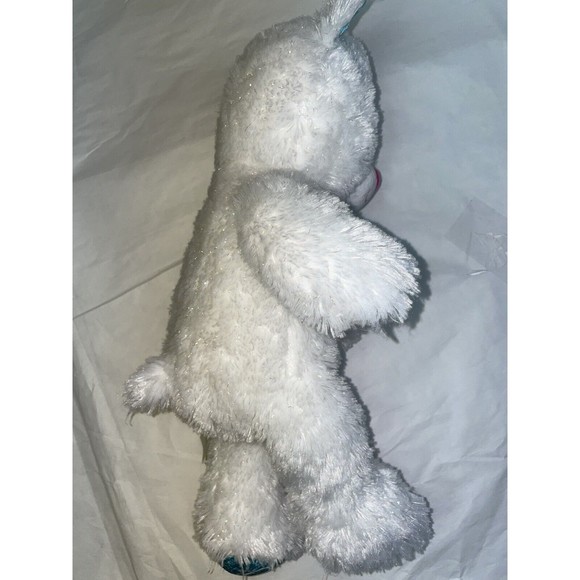 BUILD A BEAR DISNEY’S FROZEN ELSA White Sparkle Soft 16” Plush Princess Bear Toy - Picture 10 of 12